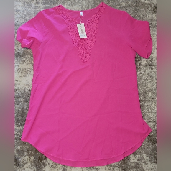 NWT 2XL Hot Pink Swimsuit Cover-up - Picture 2 of 3
